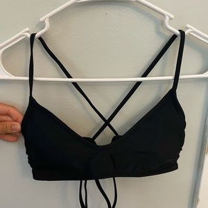Black xs Target bikini top.